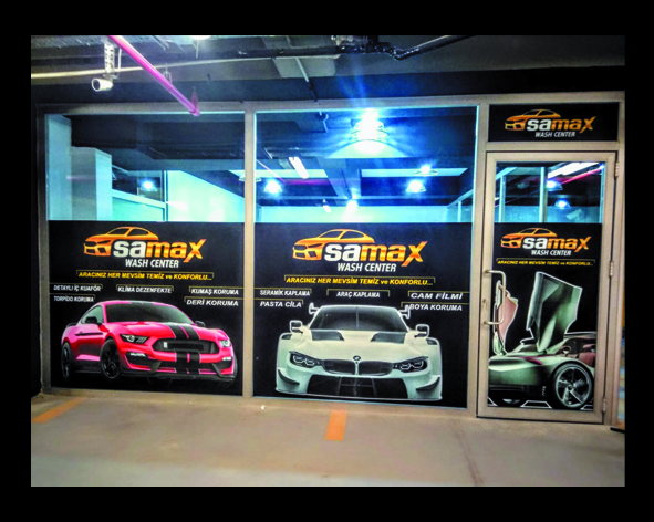 Size &ouml;zel Cam Tasarımları Folyo Giydirme